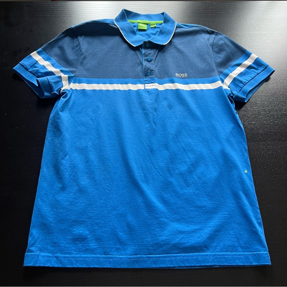 Hugo Boss Blue Polo Shirt
